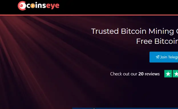 Coinseye Bitcoin Mining Game Review: Coinseye.com, Scam or Legit Investment Platform?