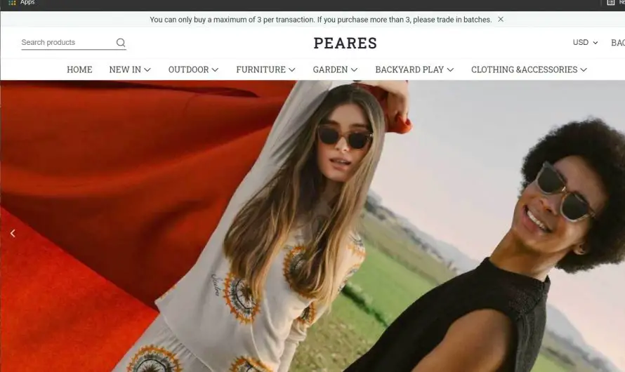 Peares Shop Review: Beware of this Peares.shop Scam