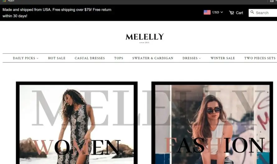 Melelly.com Review: Scam Online Store Detected?