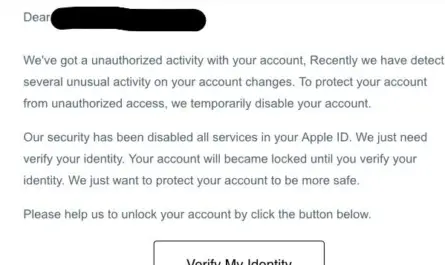 Apple Icloud Id Scam Text