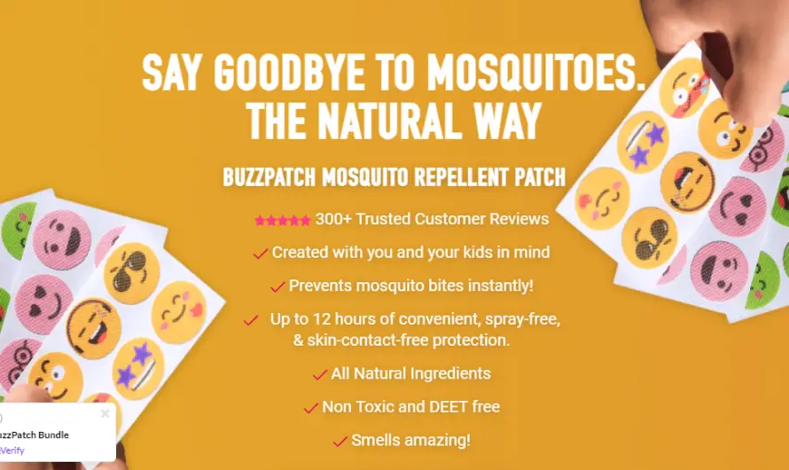 BuzzPatch Mosquito Repellant Reviews 2022: Is It Worth Your Money? Find Out!