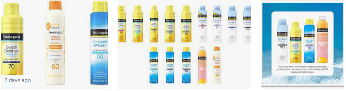 Nuetrogena Aveeno Class Action