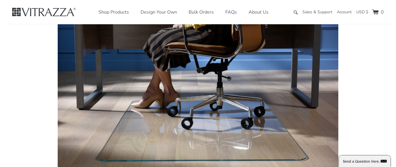 Vitrazza Reviews 2022 Glass Office Chair Mat Or Scam? Find Out!