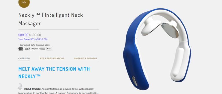 Neckly Massager Reviews 2022: Is It Worth Buying? Find Out!