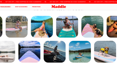 Maddle Paddle Board