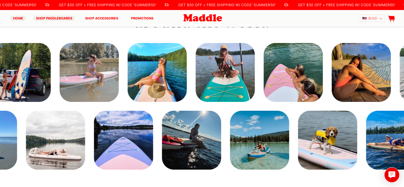 Maddle Paddle Board