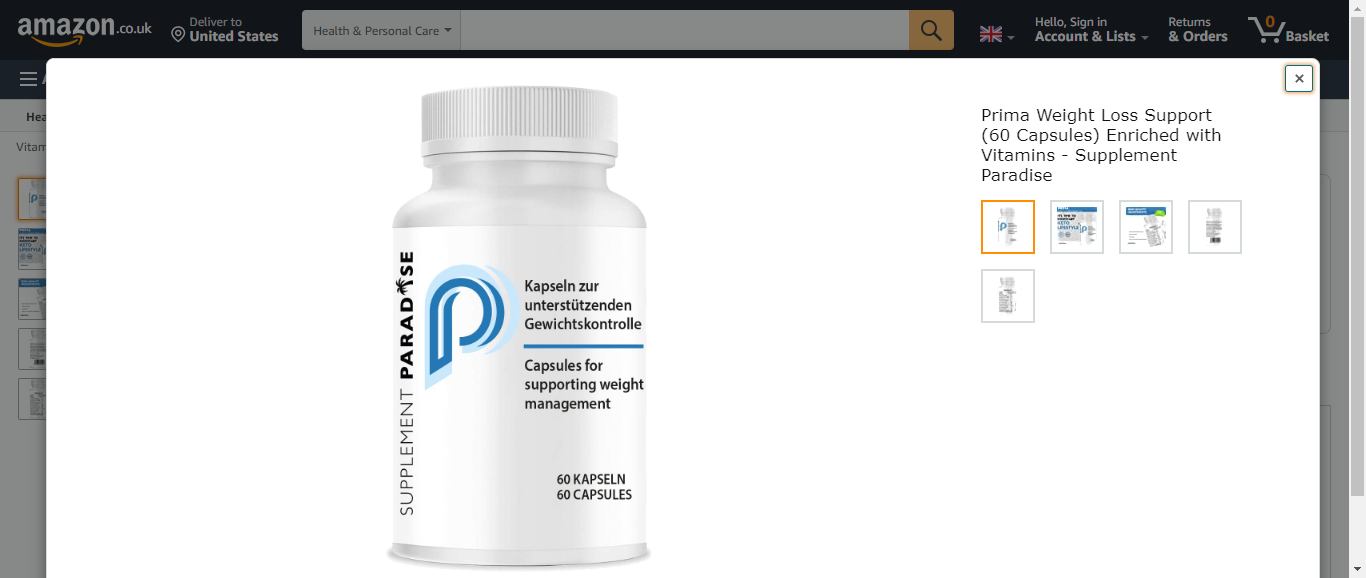 Prima Weight Loss Pill