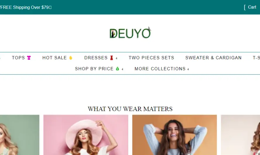 Deuyo.com Reviews 2022: Scam Or Legit Clothing Store? Find Out!