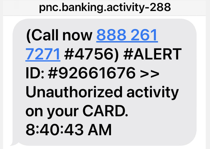 888-261-7271 pnc scam text