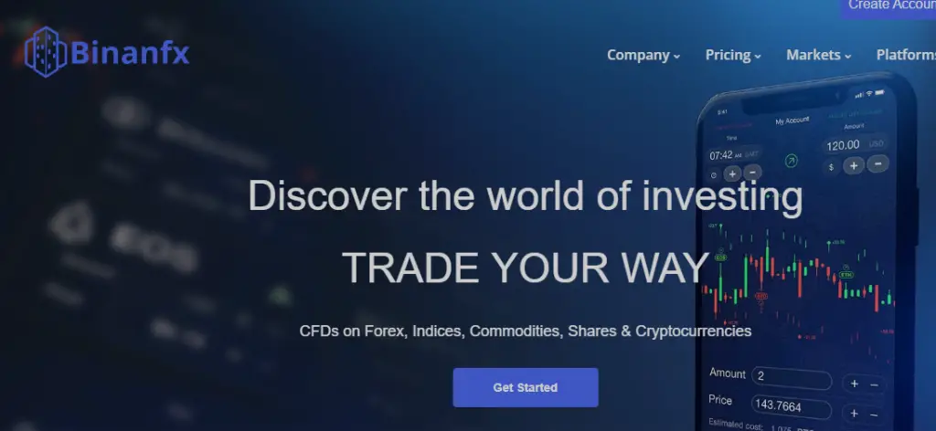 Binanfx Homepage
