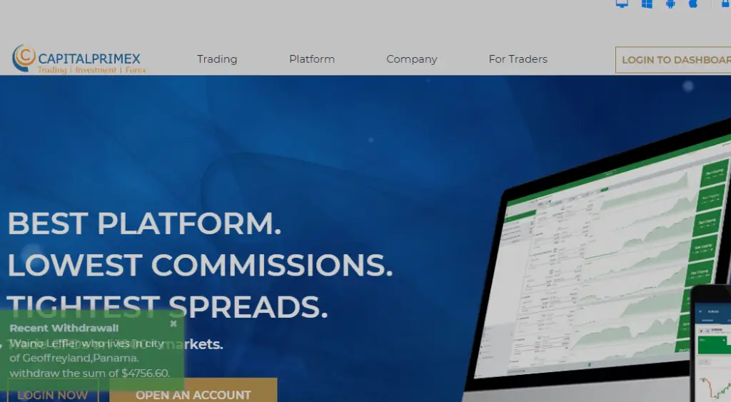 CapitalPrimex Reviews