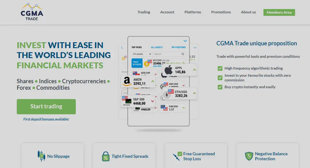 CGMA Trade Reviews