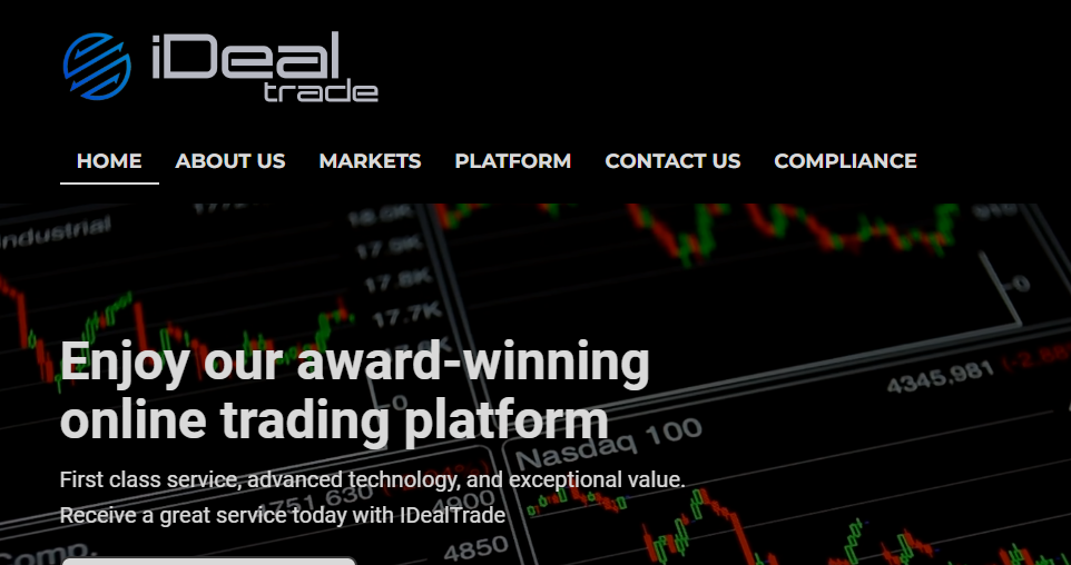 IDeal Trade Homepage