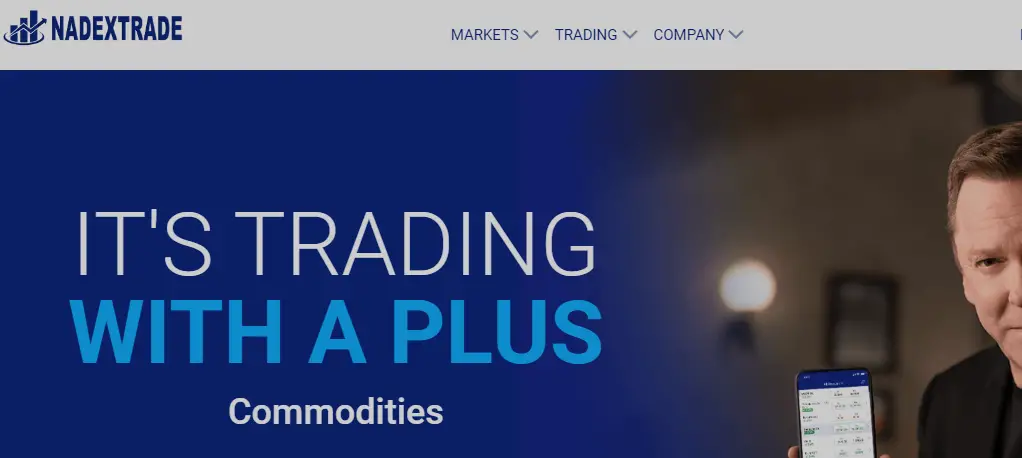 Nadextrade Homepage