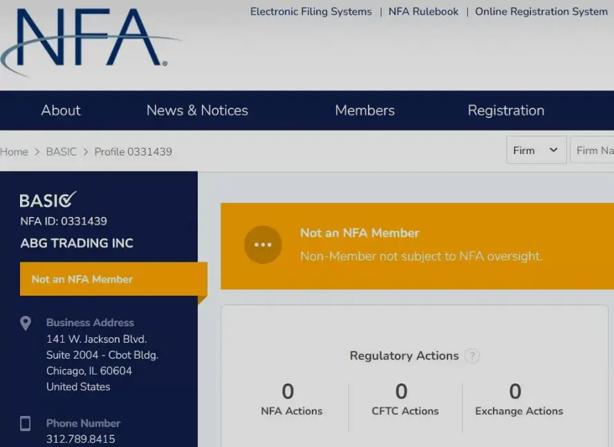 NFA Database