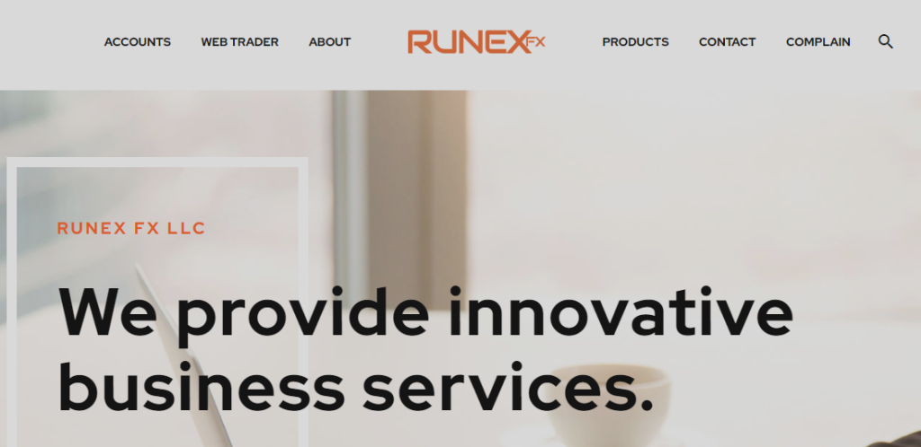 Runex FX Homepage