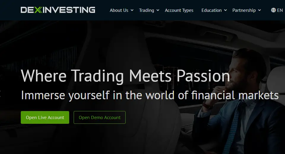 DexInvesting Homepage