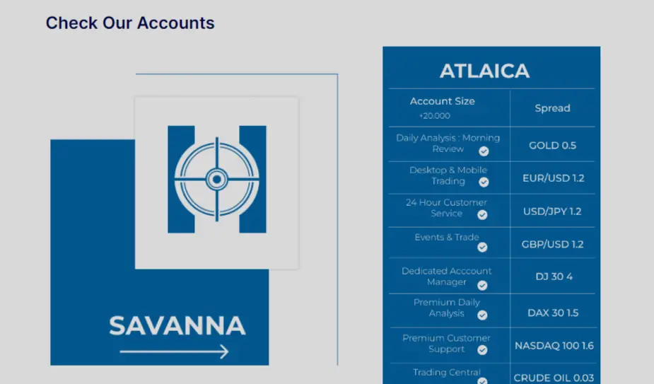 Account type