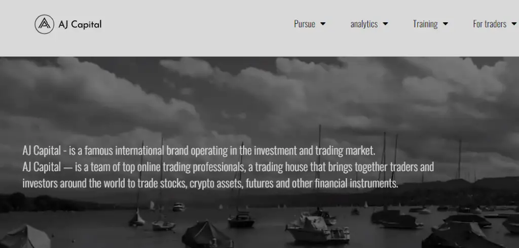 AJ Capital Homepage