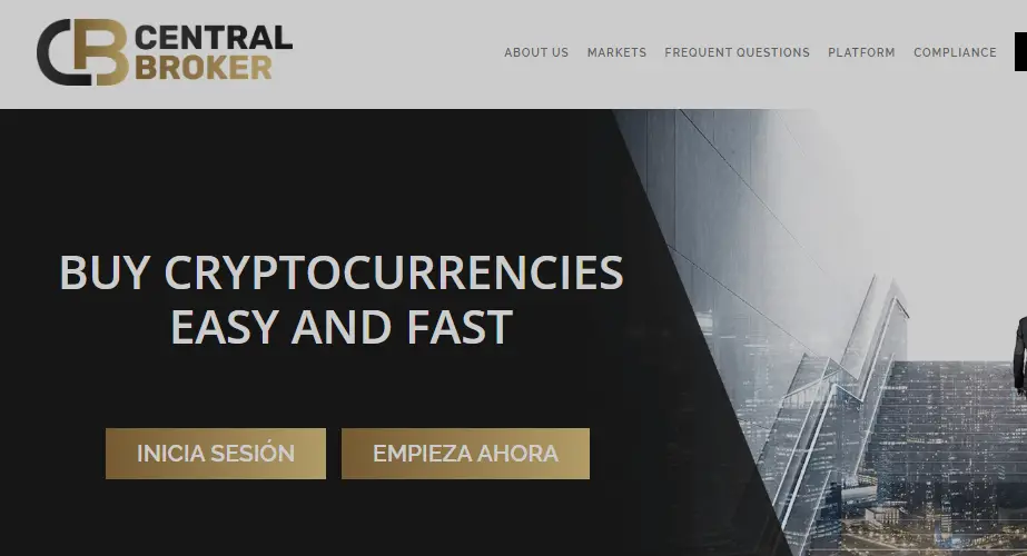 Central-Broker Homepage