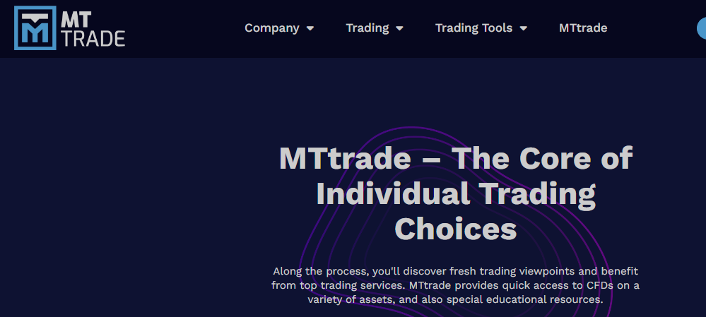 MT Trade Homepage