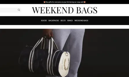 Weekendbagsshop