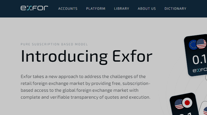 Exfor Homepage
