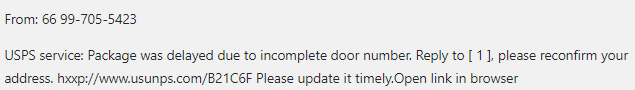 Package Delayed Due To Incomplete Door Number