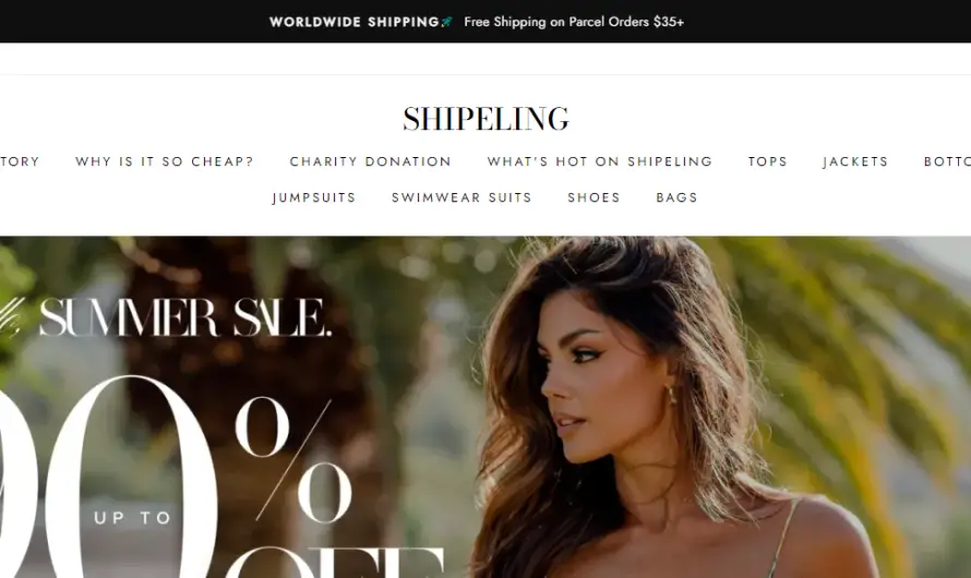 Shipeling.com Reviews 2023: Scam Clothing Store! Buyers Beware!