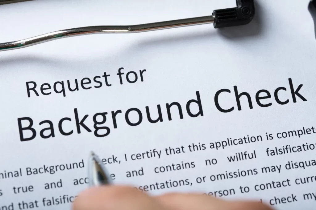 background check