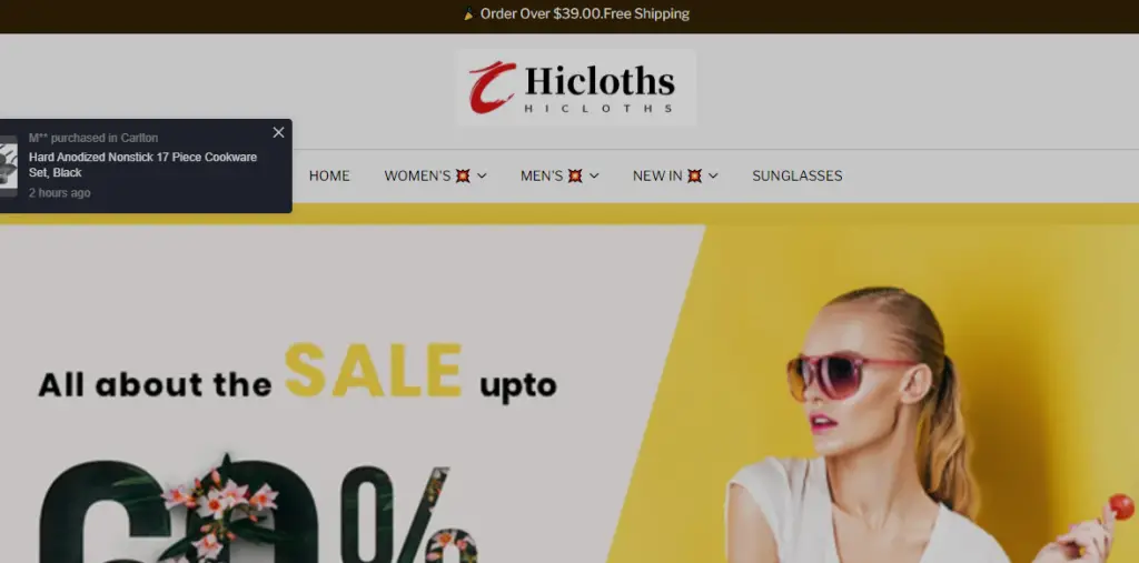 Hicloths Homepage