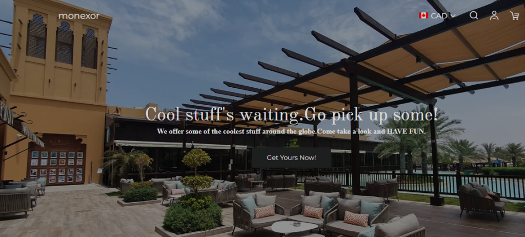 Monexor Homepage