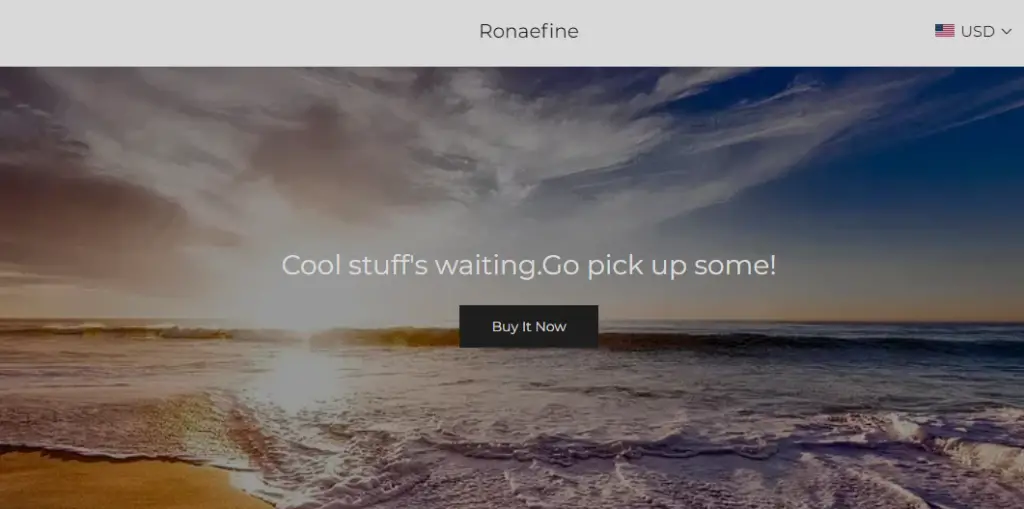 Ronaefine Homepage