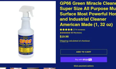 GP66 Miracle Cleaner