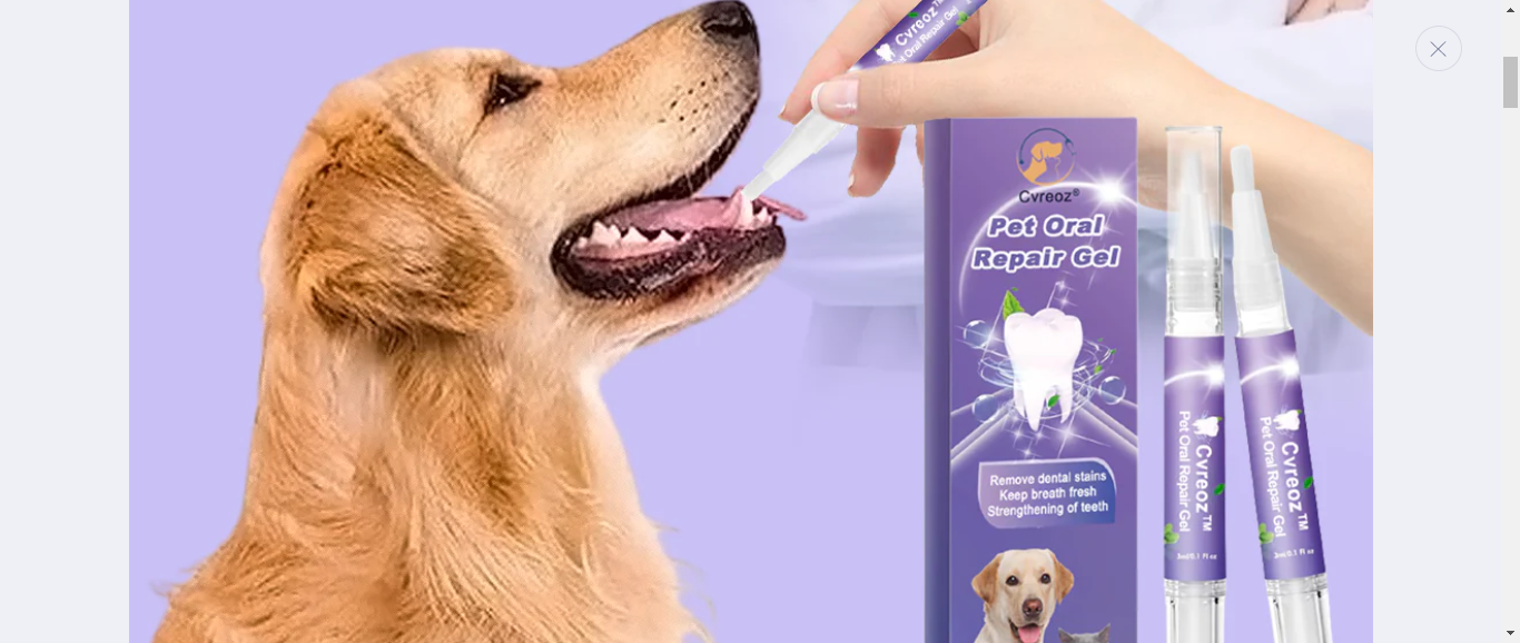 Cvreoz Pet Oral Repair Gel