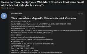 Walmart Pot Scam 2023: Scam Emails Targeting Walmart Pot Buyers! Beware!