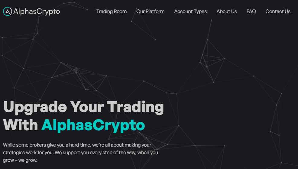 AlphasCrypto Homepage
