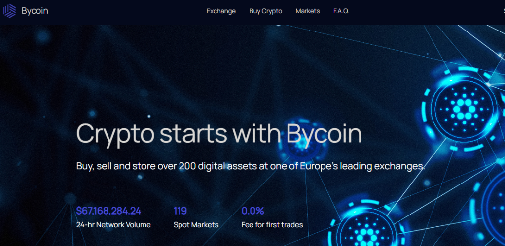Bycoin.world Homepage