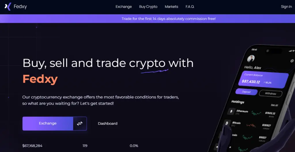 Fedxy.com Crypto