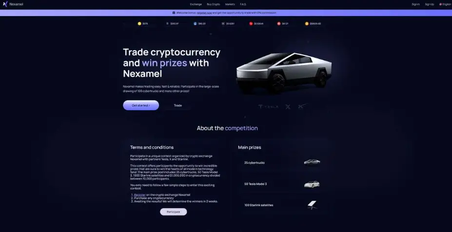 Nexamel.com Crypto