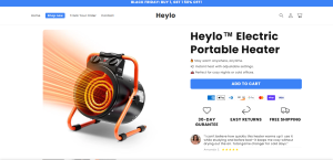 Heylo Electric Portable Heater